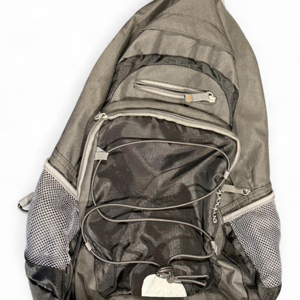 Embark Black Rolling Backpack Telescoping Handle … - image 1